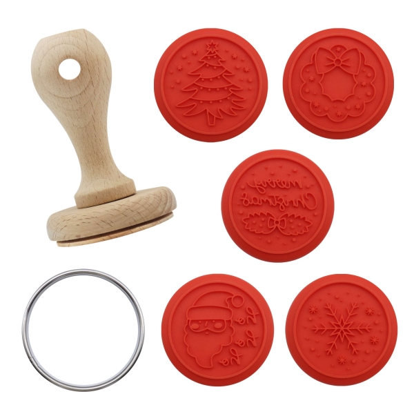 Christmas Cookie Stamp Set of 7 - 'Tis the Season!